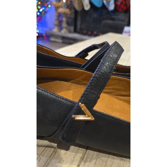 Vionic Women's Alameda Mary Jane Flats Black Casual Shoes Size 12 - Picture 2 of 7